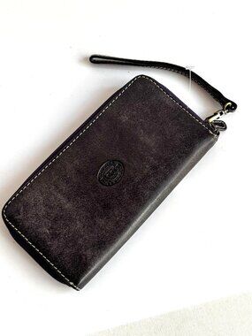 Roots Subtle Purple Long Wallet Wristlet NEW